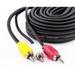 T-Spec V6RCA-17AV V6 Series 17 Ft Audio/Video Cable 2 Channel W/ Molded Abs End