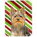 Carolines Treasures Candy Cane Holiday Christmas Yorkie & Yorkshire Terrier Mouse Pad