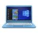 TEC HP Stream 14-cb011wm 14 HD Display Intel N3060 4GB RAM 32GB SSD Windows 10 Home S Mode Blue(Open Box)