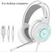 Gaming Headset Headset with 7.1 Surround Sound Stereo Headset with Noise Canceling Mic & LED Light