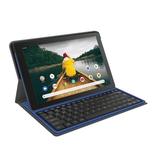 RCA 10 Inch 32GB Android 9 2-in-1 Tablet with Folio Keyboard - Blue