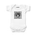 Newborn & Infant Chad Jake White Brooklyn Nets Retro Bodysuit