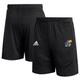 Men's adidas Black Kansas Jayhawks Sideline21 Knit Shorts