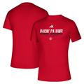 Men's adidas Cardinal Louisiana Ragin' Cajuns Sideline Creator T-Shirt