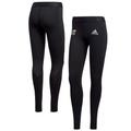 Women's adidas Black Kansas Jayhawks Sideline Alphaskin Long Tights