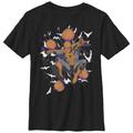 Youth Mad Engine Black Spider-Man T-Shirt