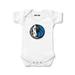 Newborn & Infant Chad Jake White Dallas Mavericks Logo Bodysuit