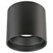 Downtown 4.5"H x 5"W 1-Light Flush Mount in Black