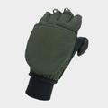 Windproof Cold Weather Convertible Mitt, Green