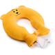 New Classic Animal Pattern Hot Water Bottle, U-Shaped Hot Water Bag with Soft Cover, Hot Pack for Pain Relief Neck and Shoulders Bed Warmer