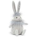Jellycat Silver Flumpet Bunny Collectable Plush Decoration