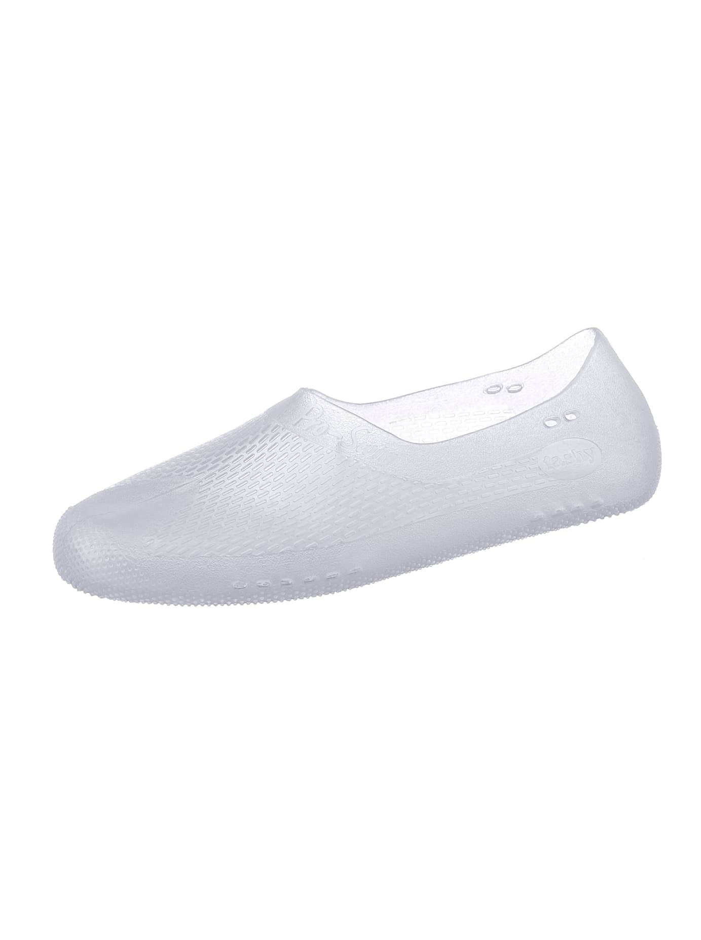 Badeschuh, Damen, Gr. 38/39, transparent, Synthetik, Schuhe Slipper Wasserschuh