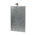 Plumbing N Parts Blank Standard Wall Plate, Steel in Gray | 16 H x 10 W x 1.25 D in | Wayfair PNP-36603
