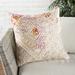 Nikki Chu Groove Indoor/Outdoor Geometric 22" Throw Pillow Cover Polyester in Orange/Pink/Yellow | Wayfair PLW103438