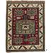 Black 84 x 60 x 0.5 in Rug - Tufenkian Karachopf III One-of-a-Kind Oriental Hand-Knotted Rectangle 5' x 7' Area Rug in Beige/Green/White | Wayfair