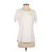 Nike Active T-Shirt: White Activewear - Women's Size Large