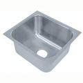 Advance Tabco 1620A-14A Smart Series (1) Compartment Undermount Sink - 16" x 20", Stainless Steel