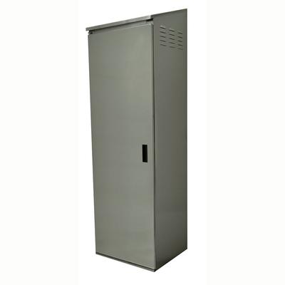 Advance Tabco CAB-1 Cabinet - Floor, Fixed Intermediate Shelf, Left Hinged Door, 18 ga 430 Stainless, Gray