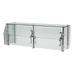 Advance Tabco DSG-15G-36 36" Multi-Use Sneeze Guard - 15"D, Counter-Mount, Glass, Glass Top Shelf, 36" x 15" x 18", Clear