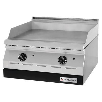 Garland GD-24G LP 24" Gas Commercial Griddle w/ Manual Controls - 1/2" Steel Plate, Liquid Propane, Stainless Steel, Gas Type: LP