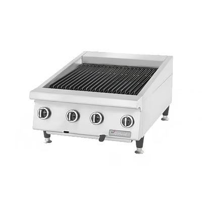 Garland GTBG36-AR36 0001 NG 36" Countertop Charbroiler, Adjustable, Manual Control, Natural Gas, Stainless Steel, Gas Type: NG