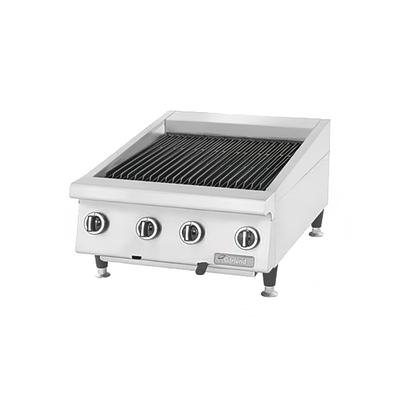 Garland GTBG60-AB60 NG 60" Gas Charbroiler w/ Cast Iron Grates, Natural Gas, Stainless Steel, Gas Type: NG