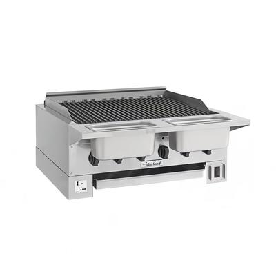Garland HEEGM48CL NG High Efficiency Broiler w/ Removable Cast Iron Grates, 44 1/8 x 23 1/2" Grill, Natural Gas, Stainless Steel, Gas Type: NG