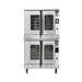 Garland MCO-GS-20M Double Full Size Liquid Propane Commercial Convection Oven - 120, 000 BTU, Stainless Steel, Gas Type: LP