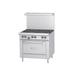 Garland U36-6S 36" 6 Burner Commercial Gas Range w/ Storage Base, Liquid Propane, Stainless Steel, Gas Type: LP