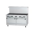 Garland X60-10RS Sunfire 60" 10 Burner Commercial Gas Range w/ Standard Oven & Storage Base, Natural Gas, 10 Burners, Stainless Steel, Gas Type: NG