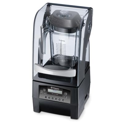 Vitamix Commercial 036019 The Quiet One Countertop Drink Blender w/ Tritan Container, 34 Programs, 48-oz. Tritan Container, Sound Enclosure, Black, 120 V