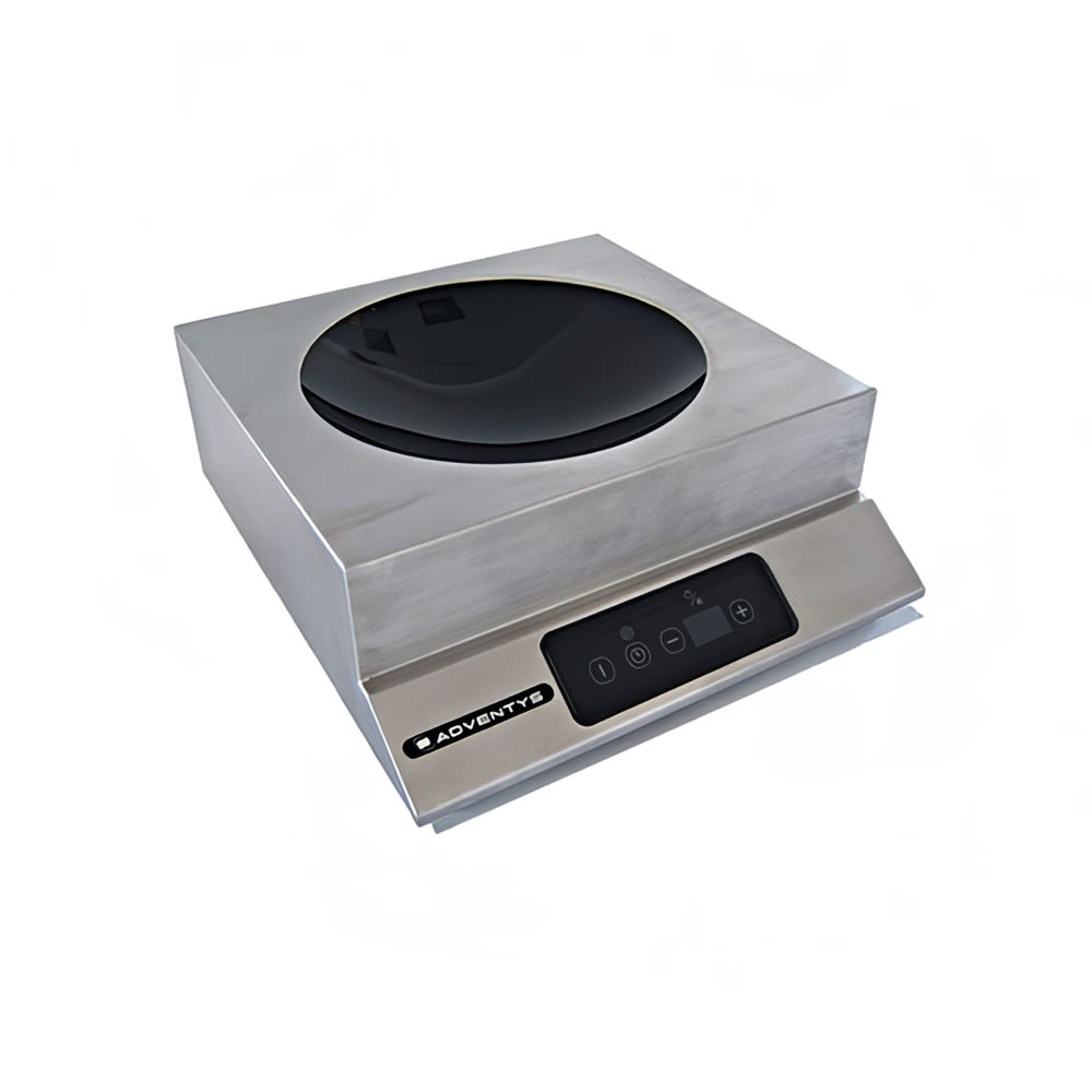 Equipex GLW3500 Adventys Countertop Induction Wok Unit w/ 1 Burner, 208-240v/1ph, Stainless Steel