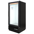 True GDM-10-HC~TSL01 24 1/4" 1 Section Glass Door Merchandiser, (1) Right Hinge Door, 115v, LED Lighting, 10 Cu. Ft, Black | True Refrigeration