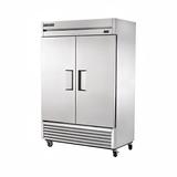 True T-49F-HC 54" 2 Section Reach In Freezer, (2) Solid Right Hinged Doors, 115v, Silver | True Refrigeration