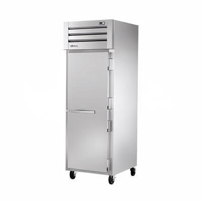 True STR1H-1S Full Height Insulated Mobile Heated Cabinet w/ (3) Pan Capacity, 208-230v, Stainless Steel | True Refrigeration