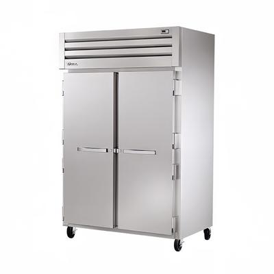 True STR2H-2S Full Height Insulated Mobile Heated Cabinet w/ 6 Pan Capacity, 208-240v, Stainless Steel | True Refrigeration