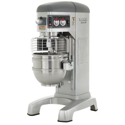 Hobart HL662-2STD Legacy+ 60 qt Planetary Pizza Commercial Mixer w/ 2 Speeds & Stainless Bowl, 380-460v/3ph, Gray