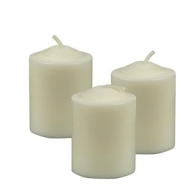 Sterno 40106 Votive Candle w/ 15 hr Burn Time - 1 7/8"H, Wax, CrÃ¨me, White