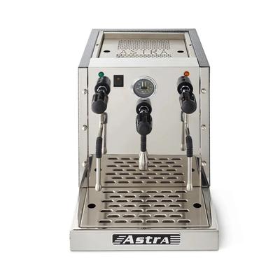 Astra STS1800 Semi Automatic Commercial Steamer w/ (2) Manual Steam Valves - 4 1/5 liter Boiler, 110v, Stainless Steel