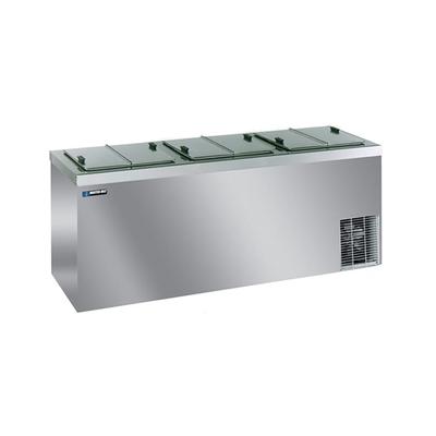 Master-Bilt DC-12DSE 84 5/8" Stand Alone Ice Cream Dipping Cabinet w/ 33 Tub Capacity - Stainless, 115v, Silver