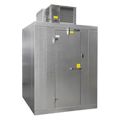 Master-Bilt QODF56-C RH 5' x 6' Outdoor Walk-In Freezer w/ Top-Mounted Compressor - Floor