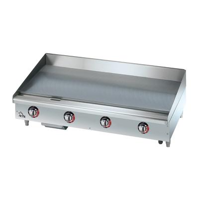 Star 548CHSF 48" Electric Commercial Griddle w/ Thermostatic Controls - 1" Chrome Plate, 208-240v, 208 V/1 ph, Stainless Steel