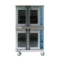 Duke 613Q-E4V Double Full Size Electric Commercial Convection Oven - 11kW, 240v/1ph, Deep Depth, Stainless Steel