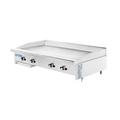 Turbo Air TATG-48 Radiance 48" Gas Commercial Griddle w/ Thermostatic Controls - 1" Steel Plate, Liquid Propane, LP Gas, Stainless Steel, Gas Type: LP