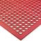 San Jamar KM1200B Rubber Slip Proof Kitchen Mat, 3' x 5' x 1/2