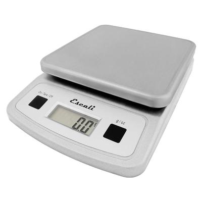 San Jamar SCDG13LP Escali 13 lb Digital Scale w/ Removable Platform - 5 3/4" x 8 1/4", Stainless Steel
