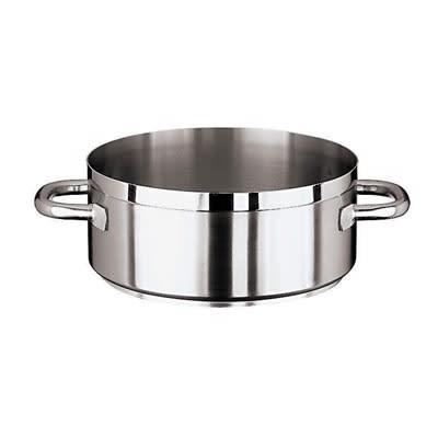 Paderno 11109-40 20 5/8 qt Stainless Steel Braising Pot, Silver