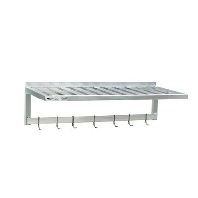 New Age 1123PR T-Bar Wall Mounted Shelf, 60