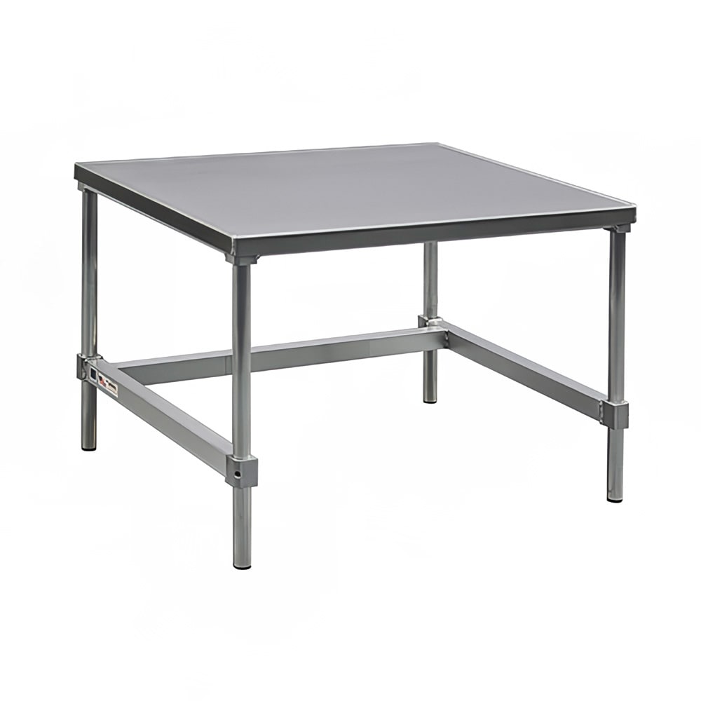 New Age 12472GS 72" x 24" Stationary Equipment Stand for General Use, Open Base