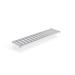 New Age 1560TB T-Bar Series Aluminum Tubular Shelf - 60"W x 15"D, Silver